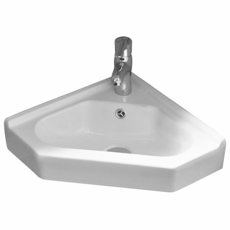 Раковина SantiLine 55 SL-2020 угловая Белая