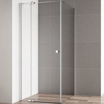 Душевой уголок Cezares Valvola АH-1 100x80 профиль Хром стекло прозрачное