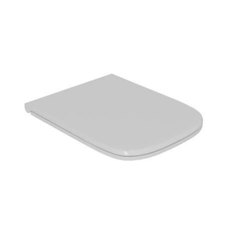 Унитаз подвесной D&K Quadro DT1516016 белый, с сиденьем микролифт