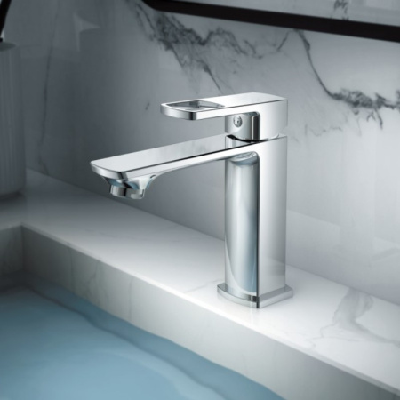 Смеситель для раковины Haiba HB10176, хром