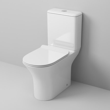 Напольный унитаз-компакт Grossman GR-4443S белый, с сиденьем микролифт