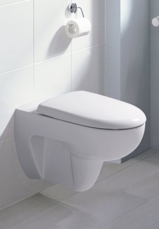 Унитаз подвесной безободковый GEBERIT Renova 500.801.00.1 с сиденьем микролифт