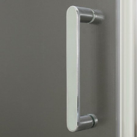 Шторка на ванну BelBagno Unique VF-2 180 профиль Хром стекло прозрачное