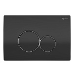 Клавиша смыва Point Виктория PN44061BC для инсталляции, черная/хром