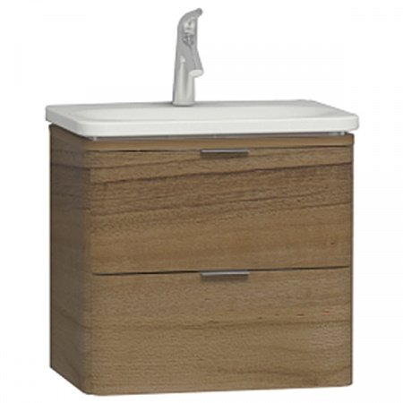 Тумба с раковиной Vitra Nest Trendy 60 подвесная Натуральная древесина