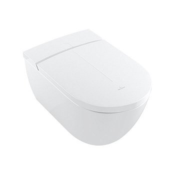 Унитаз-биде подвесной Villeroy & Boch ViClean-I100 V0E100R1 alpin ceramicplus