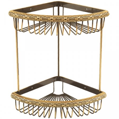 Угловая полка Lemark Jasmine LM6682 Бронза