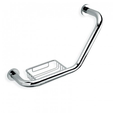 Поручень с мыльницей Rush Bianki BI76910 Хром