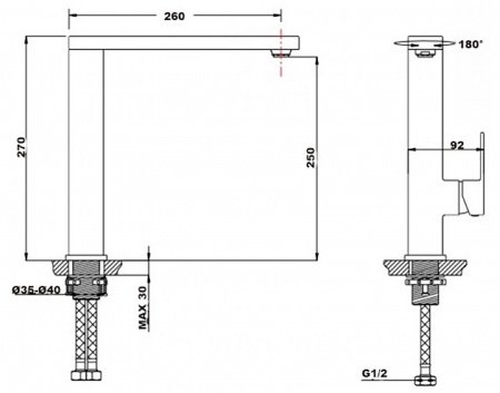 Смеситель для кухни Timo Selene 2066FN chrome хром