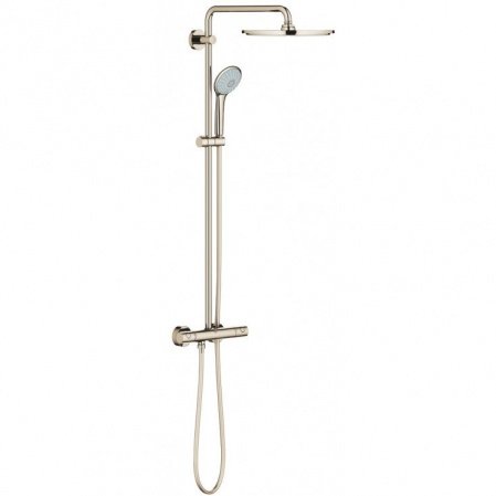 Душевая стойка Grohe Euphoria System 26075BE0 никель глянец