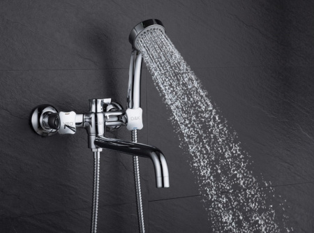 Смеситель для ванны D&K Hessen DA1383301, хром