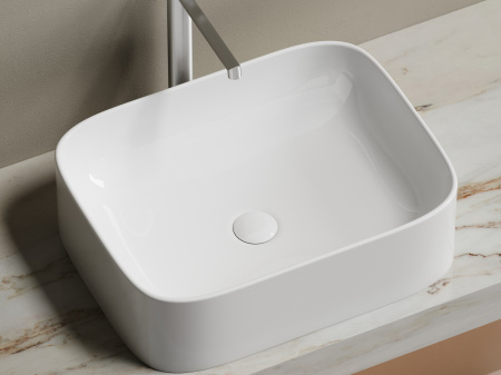 Раковина накладная 50см Ceramica Nova Element CN6052 белый