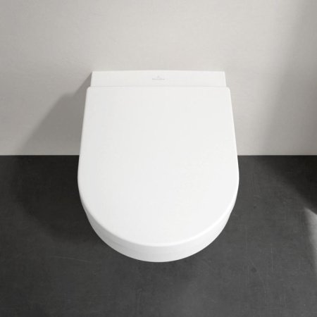 Унитаз подвесной безободковый Villeroy&Boch Architectura Pack 4694HR01 с сиденьем микролифт