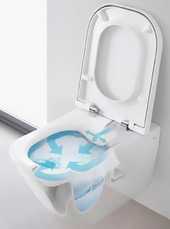 Комплект унитаза с инсталляцией Roca The Gap 893104100 с сиденьем и кнопкой смыва Хром