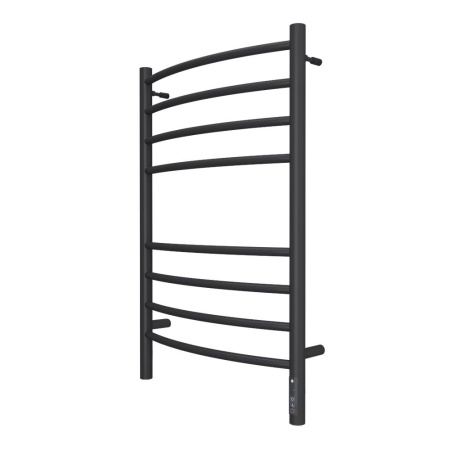 Полотенцесушитель электрический Terminus Классик П8 50х80 КС, черный муар