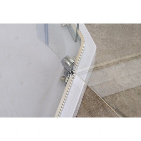 Душевой угол Esbano ES-8170 100x100x200 профиль хром, стекло прозрачное