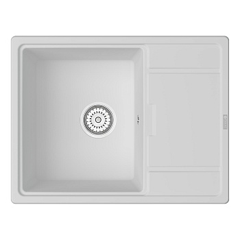 Мойка кухонная Point Стил 65 PN3009W, белый