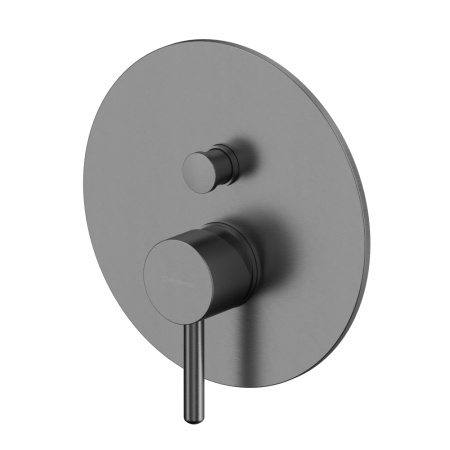 Смеситель для душа скрытого монтажа WHITECROSS Y Y1235GM (оружейная сталь)