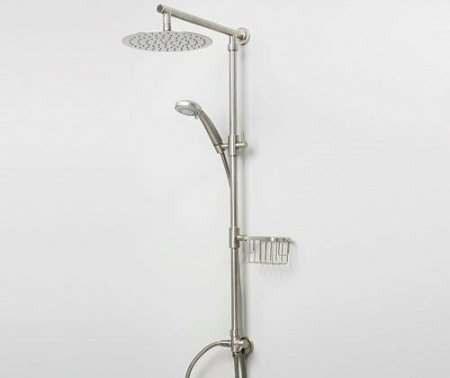 Душевая стойка WasserKRAFT A038 хром матовый