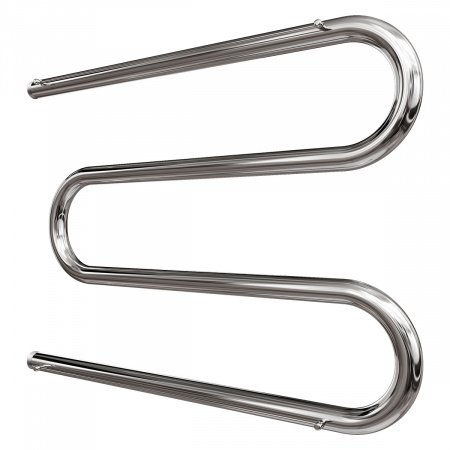 Полотенцесушитель водяной Point PN38667P 600x700 М-образный с полкой, хром