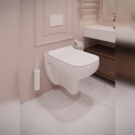 Унитаз подвесной Terminus Ното 04W50х35W, белый