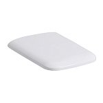 Крышка-сиденье Geberit Icon Square 571910000 белая, с микролифтом, петли хром