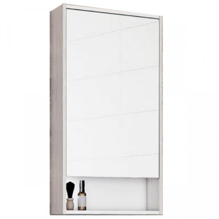 Зеркальный шкаф Акватон Рико 50 1A212302RIB90 Белый Ясень фабрик