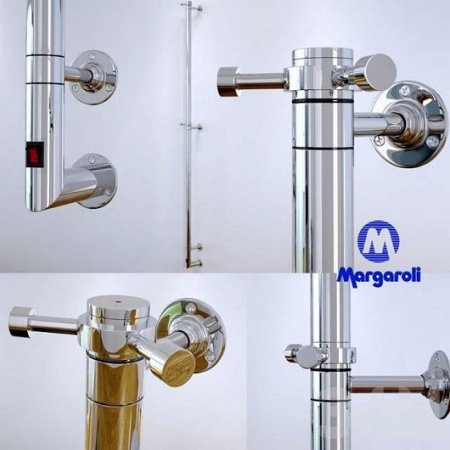 Полотенцесушитель электрический Margaroli Arcobaleno 616-L 616OBB-900 1650x74 BOX бронза