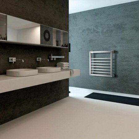 Полотенцесушитель электрический Margaroli Quadri 810 8104704CRNB 520х520 хром