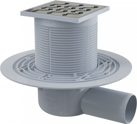 Душевой трап Alcaplast APV-102 с решеткой