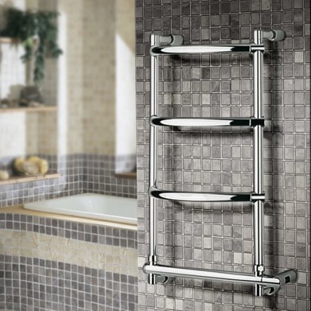 Полотенцесушитель электрический Margaroli Luna 532-4 5323704CRNB 660х470 хром