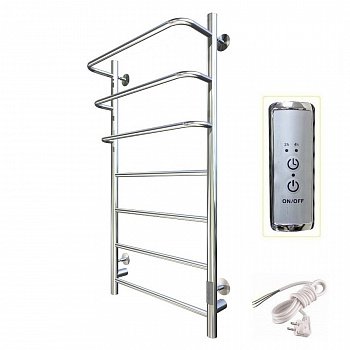 Полотенцесушитель электрический Тругор Пэк серия 19 100х50 хром