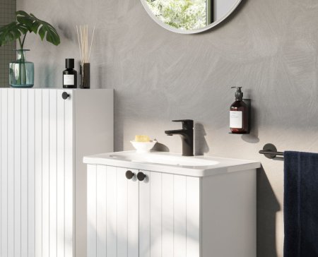 Смеситель для раковины Vitra Root Round A4270636EXP черный матовый