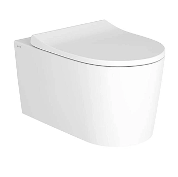 Унитаз подвесной безободковый Vitra Nest QuantumFlush 7870B403-0075 без сиденья
