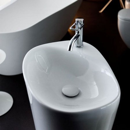 Раковина напольная Laufen Palomba 8.1180.4.000.104.1 белый