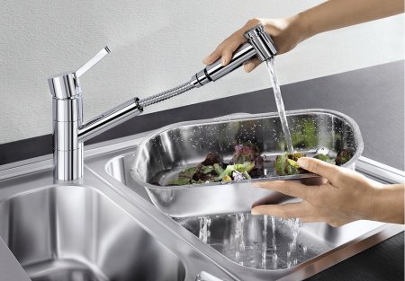 Смеситель для кухни Blanco Tivo-S 517648 хром