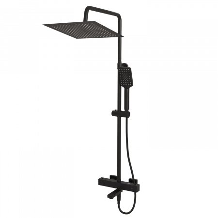 Душевая стойка WasserKRAFT A29901 черный матовый