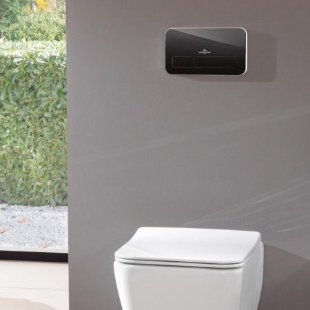 Кнопка смыва Villeroy & Boch ViConnect 921843RB черный