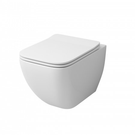 Унитаз подвесной Grossman GR-4447S белый, с сиденьем микролифт