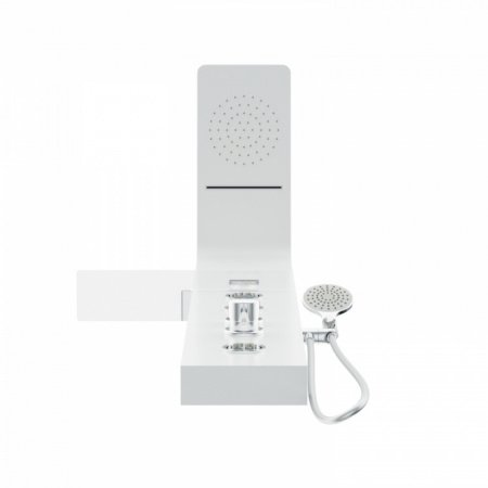 Душевая панель AM PM Joy W85P-2-136AW Белая матовая