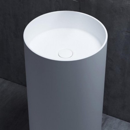 Раковина напольная 45см Salini Armonia 130111SM белый матовый