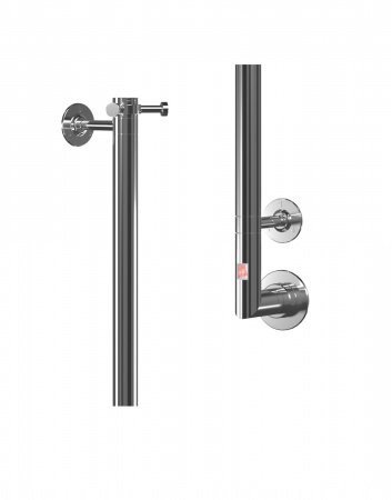 Полотенцесушитель электрический Margaroli Arcobaleno 616-L 616CRB-1650 1650x74 BOX хром