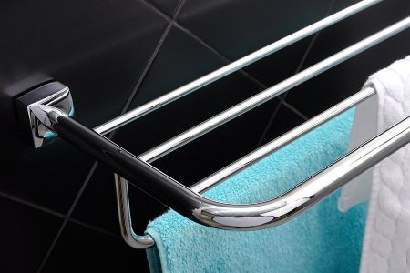 Полка для полотенец Fixsen Kvadro FX-61315 Хром