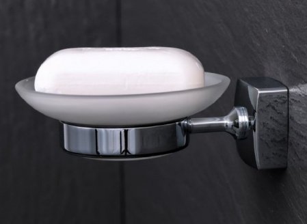 Мыльница Fixsen Kvadro FX-61308 Хром