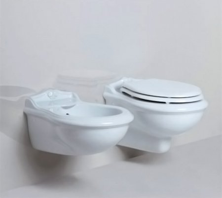 Унитаз Azzurra Jubilaeum JUB100/Sosk bianco lucido