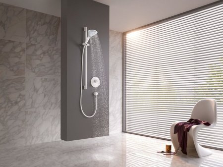 Душевой гарнитур Kludi Fizz 6774091-00 Белый Хром