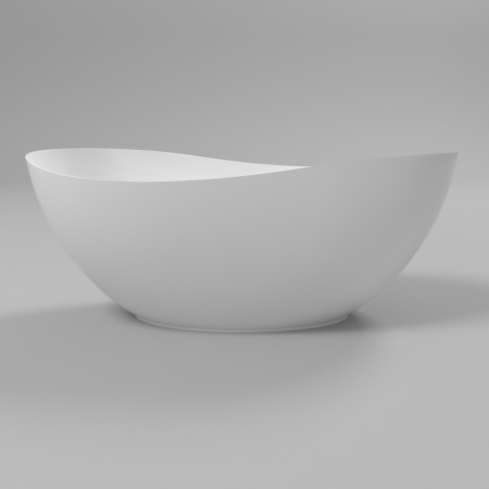 Ванна WHITECROSS Ruby 165x75 (белый глянец) иск. камень