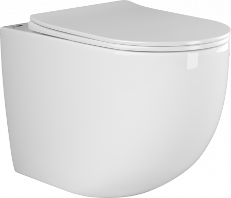 Унитаз приставной Ceramica Nova Mia CN1810 белый