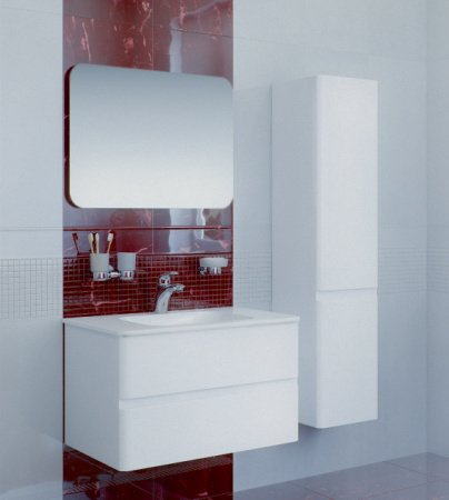 Шкаф пенал AM PM Bliss D 30 R Белый