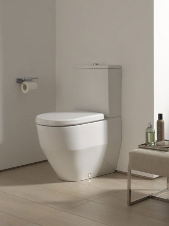 Чаша унитаза-компакта Laufen Pro New 8.2595.2 с боковым подводом воды, без бачка и сиденья